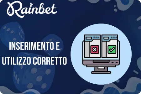 Inserimento e utilizzo corretto