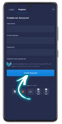 Potvrda registracije na Rainbet za aktivaciju računa