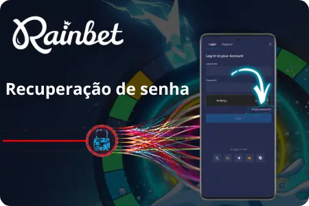 Opções de recuperação de palavra-passe no Rainbet, recupera o acesso à tua conta