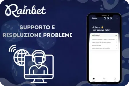 Rainbet Supporto e risoluzione problemi