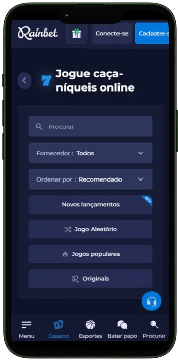 Rainbet bonus móvel