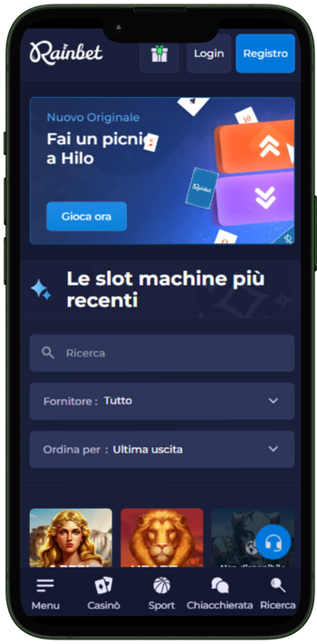 Rainbet bonus mobile